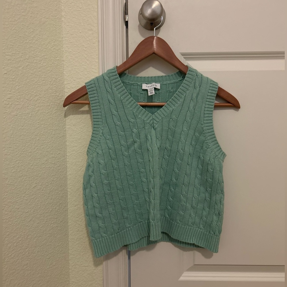 Sweater vest from TOPSHOP